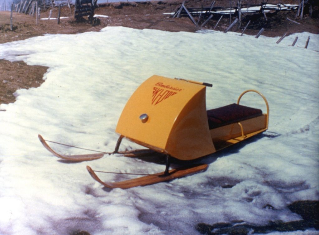 Первый снегоход Ski-Doo