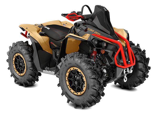 2019-Renegade-Xmr-1000R-Gold-Black-Can-Am-Red_3-4-front