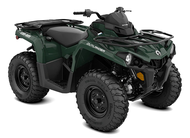 MY21-Can-Am-Outlander-STD-450-Tundra-Green-34view
