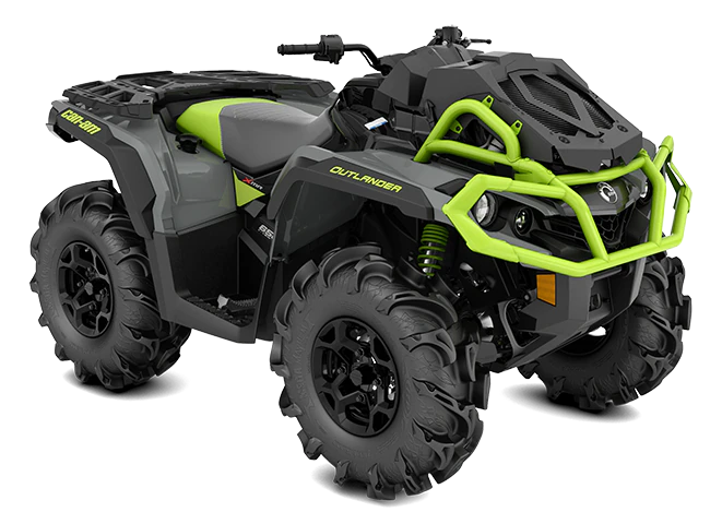 MY21-Can-Am-Outlander-X-mr-650-Granitee-Gray-Black-Manta-Green-34view