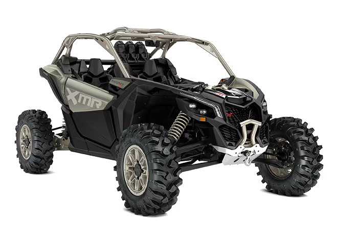 ORV-MY26-SSV-Maverick-X3-Xmr72-TURBO-RR-Loft-Green-Satin-0006VTA00-STUDIO-34FR-NA